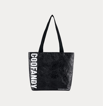 Eco-Friendly DuPont Crinkle Texture Tote Bag