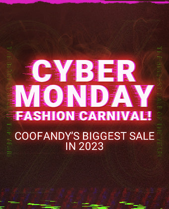 Coofandy's Biggest Sale in 2023 -  Cyber Monday Fashion Carnival!