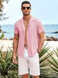 Coastal Chic Openwork Shirt (US Only) Shirts coofandy
