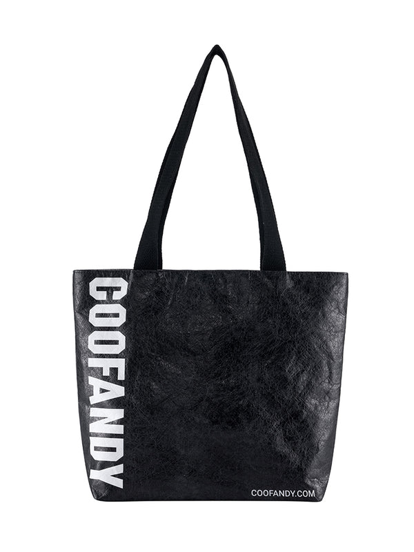 Eco-Friendly DuPont Crinkle Texture Tote Bag