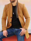 Stylish Single Breasted Tweed Coat Coat coofandy