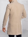 Casual Versatile Lined Tweed Coat Coat coofandy