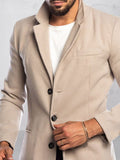 Casual Versatile Lined Tweed Coat Coat coofandy