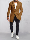 Casual Versatile Lined Tweed Coat Coat coofandy