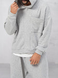 Casual Loose Athleisure Hoodie Set Sets coofandy