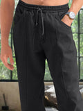 Comfy 100% Cotton Relaxed Pants Pants coofandy