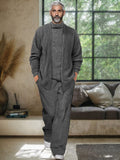 Casual Quiet Luxury 3-Piece Set Sets coofandy Grey M