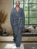Soft Quiet Luxury 2-Piece Set Sets coofandy Blue M