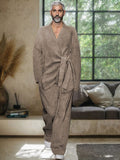 Soft Quiet Luxury 2-Piece Set Sets coofandy Camel M