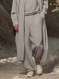 Soft Quiet Luxury 3-Piece Outfits Sets coofandy