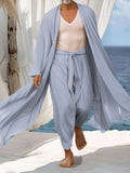 Comfy Simple Vacation 2-Piece Set Sets coofandy