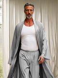 Leisure Long Outerwear and Pants Set Sets coofandy