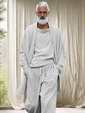 Leisure Trendy 3-Piece Outfits Sets coofandy