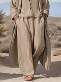 Relaxed Fit 100% Cotton 3-Piece Outfits Sets coofandy
