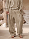 Casual 3-Piece Hooded Set Sets coofandy