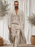 Versatile 100% Cotton 3-Piece Outfits Sets coofandy