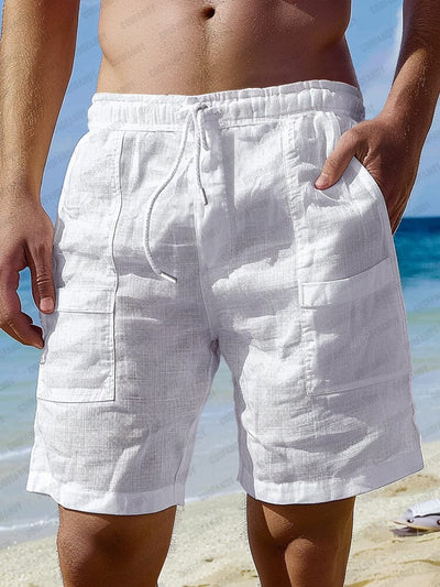 Lightweight Multi Pockets 100% Cotton Shorts Shorts coofandy 