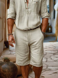 Breezy Cotton 2-Piece Outfit Sets coofandy