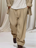 Elegant Utility Cotton 3-Piece Outfits Sets coofandy
