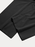 Fashion Cross Pleated Pants Pants coofandy