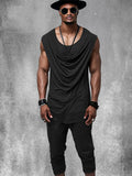 Luxe Fake 2-Piece Tank Top Set Sets coofandy