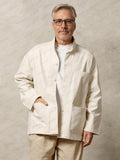 Essential Utility 100% Cotton Jacket Jackets coofandy Beige M