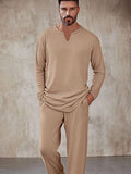 Simple Stretch 2-Piece Set Sets coofandy