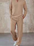Simple Stretch 2-Piece Set Sets coofandy