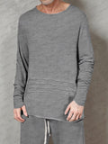 Minimalism Relaxed Fit 2-Piece Outfit Sets coofandy