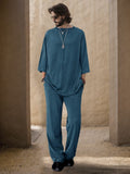Urban Leisure 2-Piece Set coofandy Blue M