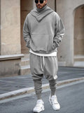 Effortless Athleisure 2-Piece Set Sets coofandy Light Grey M