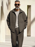 Minimalist Jacket Pants Set Sets coofandy