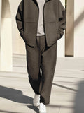 Minimalist Jacket Pants Set Sets coofandy