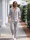 Leisure Breezy 100% Cotton Set Sets coofandy