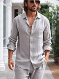 Leisure Breezy 100% Cotton Set Sets coofandy