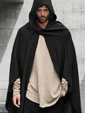 Unique Mysterious Hooded Cloak Sweatshirts coofandy