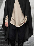 Unique Mysterious Hooded Cloak Sweatshirts coofandy