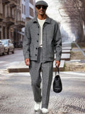 Urban 2-Piece Matching Sets Sets coofandy Gray M