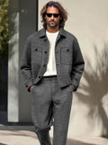 Timeless Utility jacket Pants Set Sets coofandy