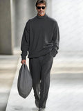 Casual Soft Timeless Matching Set Sets coofandy Dark Grey M