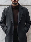 Classic Tailored Two-Button Coat Coat coofandy