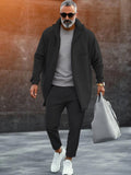 Timeless Comfort Jacket Pants Set Sets coofandy Black M