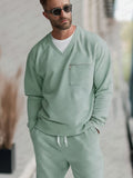 Comfy Leisure 2-Piece Sweatsuit Sets coofandy