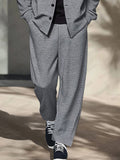 Leisure Soft Blazer Pants Set Sets coofandy