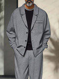 Leisure Soft Blazer Pants Set Sets coofandy