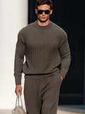 Luxe Knitted 2-Piece Matching Set Sets coofandy