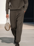 Luxe Knitted 2-Piece Matching Set Sets coofandy