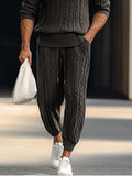 Stylish Knitted 2-Piece Set Sets coofandy