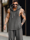 Stylish Knit Athletic 2-Piece Set Sets coofandy