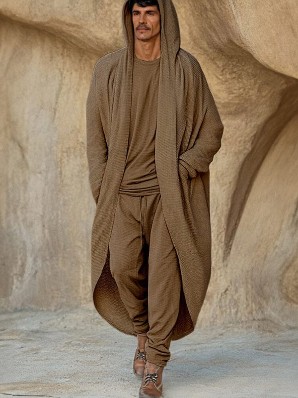 Cozy Quiet Luxury 3-Piece Set Sets coofandy Brown M